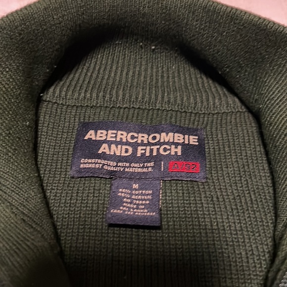 Vintage A&F 1/4 Zip Sweater - Picture 2 of 3